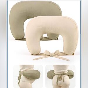 Lulumoon Muslin cotton nursing pillow covers